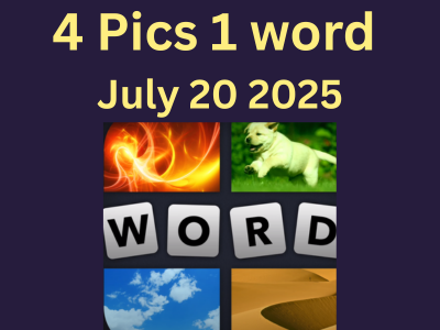 4 Pics 1 Word July 20 2025 Daily Puzzle Answer