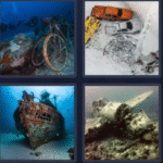 4 pics 1 word Sunk