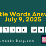 7 little words July 9 2025