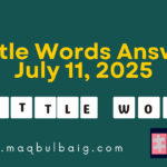 7 little words July 11 2025