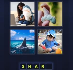 4 Pics 1 Word anser Shark - July 7 2025