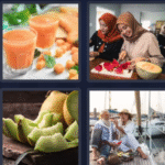 4 Pics 1 Word Bonus answer Melon