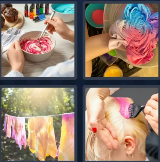 Dye | 4 pics 1 word bonus Puzzle August 20 2025