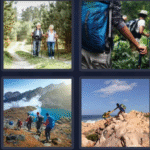 hiking 4 pPics 1 word August 9 2025