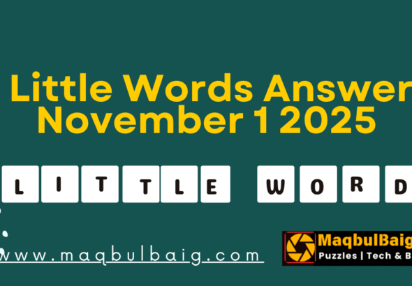 7 Little Words Answers for November 1, 2025