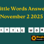 7 Little Words Answers for November 2, 2025