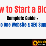 How to Start a Blog Complete Guide with One-to-One Website & SEO Support
